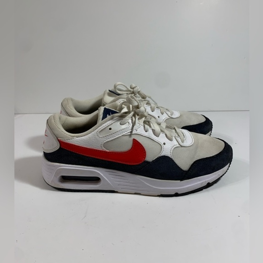 Nike Air Max SC White University‎ Red Mens Sneakers Shoes 8.5